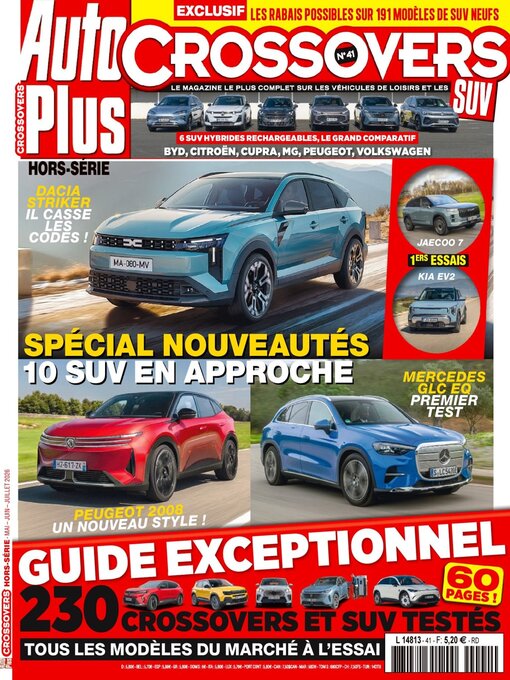 Cover image for Auto Plus HS Crossover